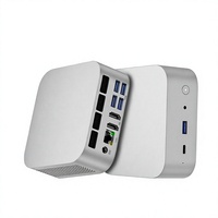 SOAYAN MQR5 Mini Komputer Desktop AMD Ryzen 3 5400U hingga 16GB Dual M.2 NVMe 4K Tiga Layar WiFi6 BT5.2 Gigabit LAN Win11