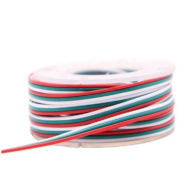 Led Wire Cable 22AWG 2Pin/3Pin/4Pin/5Pin/6pin for WS2812B WS2811 5050 2835 5730 Led Strip Light 5m/10m/20m/50m/100m
