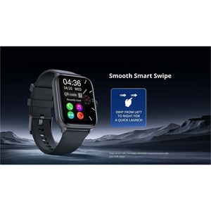 Reloj inteligente Riversong Motive 6 Pro negro, deportivo, con monitor de frecuencia cardíaca y seguimiento del sueño para hombres y mujeres - Product Image 4