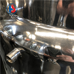 Réservoir de stockage en acier inoxydable de 500 litres galvanisé pour la fermentation de la bière, le carbone, le miel, le mélange et le stockage de l'eau - Product Image 6