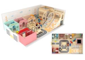 Area Giochi Morbida Personalizzata per Interni: Progetta Come Desideri, Gioco di Ruolo per Intrattenere i Bambini, Parco Giochi al Coperto - Product Image 2