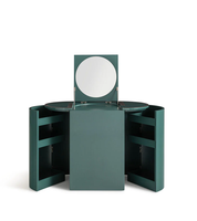 Table de toilette en bois massif de luxe italien, table de toilette moderne simple haut de gamme, table de toilette design pour villa, chambre à coucher, maison