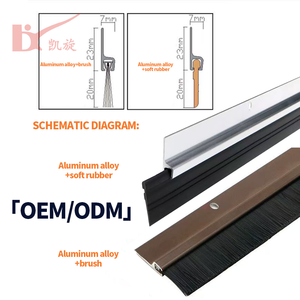 Burlete Adhesivo Antiviento para Puertas, Protector de Puerta Contra Corrientes de Aire - Product Image 2