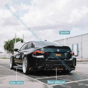 กระจังหน้าคาร์บอนแท้แบบแห้ง สำหรับรถยนต์ M2 ซีรีส์ G87 - Product Image 4