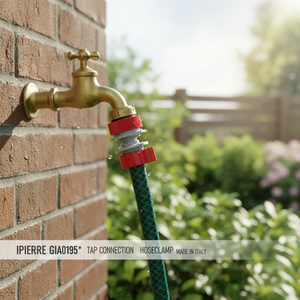 IPIERRE GIA0195* Morsetto per Tubo di Collegamento al Rubinetto Prodotto in Italia - Product Image 3