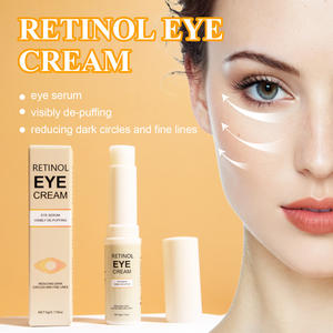 Mejor eliminación de etiqueta privada Mejora DE LA PIEL antiarrugas 5g Retinol debajo de la crema para los ojos Círculos oscuros - Product Image 1