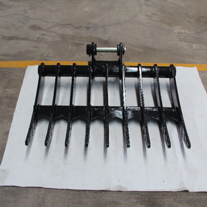 XZFE Accessoires d'excavatrice de haute qualité, râteaux à racines pour le défrichement des terres - Product Image 4