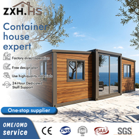 Maisons préfabriquées duplex, conteneurs modulaires, unités de stockage, maisons conteneurs de 20 pieds, maisons préfabriquées modernes en kit