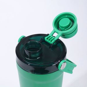 Gourde isotherme portable en acier inoxydable de 510 ml, grande capacité, design minimaliste moderne, pour voiture et voyage - Product Image 4