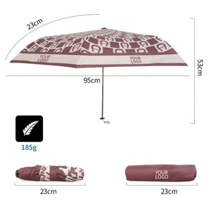 Lightweight Strong UV Protection <b>Windproof</b> Fully-Automatic Folding <b>Umbrella</b> Modern Straight Design Car Use Business Gifts Sunny - Product Image 3