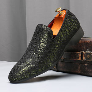 Zapatos Oxford Formales de Cuero Oscuro para Hombre, Zapatos de Vestir con Cordones y Puntera de Piel de Cocodrilo, Mocasines Hechos a Mano para Hombre - Product Image 5