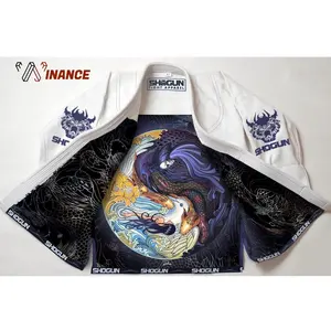 巴基斯坦高品质品牌BJJ Gi巴西Jiu Jitsu Jitsu和服制服武术服装100% 棉前降杆Gi