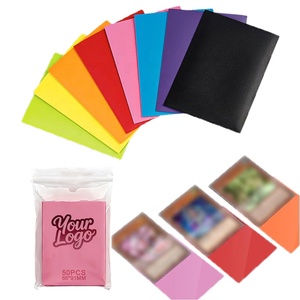 Fundas Protectoras para Cartas de Juego Personalizadas al por Mayor de Fábrica, Protector de Cartas de Juego de Doble Cara para Fanáticos de Pokémon - Product Image 1