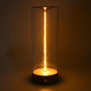 Magnetic <b>Rechargeable</b> Touch Sensor Quantum LED Tree Shape <b>Night</b> Lamp Custom Logo Portable Bedroom Use Modern Design - Product Image 1