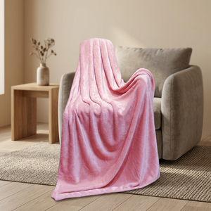 Sherpa American Style <b>Quilted</b> Solid Pattern Double-Sided Super Soft Luxurious Plush Microfiber Fabric Anti-Bacteria Anti-Pilling - Product Image 2