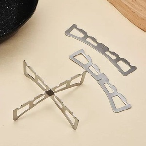 Grille de cuisson vapeur en acier inoxydable, forme irrégulière, 50g, pour cuisine, camping, cuisson en extérieur - Product Image 1