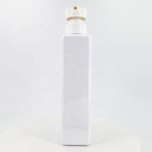 Botellas vacías personalizadas de plástico de 500ml, botellas de lavado corporal, champú cuadrado PET, Gel de ducha, botellas de acondicionador para el cabello con bomba de loción - Product Image 2