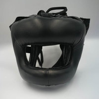 Casque de Boxe Boxe Coiffures MMA Protecteur Casque de Combat D'entraînement Casque Cuir