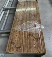 Panneau mural en métal sculpté imperméable et ignifuge pour l'extérieur, isolation en sandwich PU pour la façade de villas, maisons, parcs et bâtiments