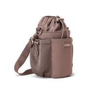Outdoor Sleeve Geoptimaliseerde Nylon Neopreen Crossbody Flesdrager Houder Wandel Reis Koeltas Schoudertas Waterfles Tas