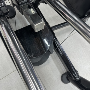 Máquina de prensa de piernas sentado con carga de placas para gimnasio, equipo de fitness para entrenamiento de fuerza de piernas - Product Image 5