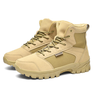 Vente en gros directe d'usine, bottes de randonnée et d'escalade pour femmes et hommes, chaussures de camping et de chasse pour couples, bottes antidérapantes à la cheville - Product Image 5