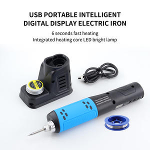 <span class=keywords><strong>Fer</strong></span> <span class=keywords><strong>à</strong></span> <span class=keywords><strong>souder</strong></span> intelligent portable USB 8W <span class=keywords><strong>sans</strong></span> <span class=keywords><strong>fil</strong></span> <span class=keywords><strong>rechargeable</strong></span> batterie au lithium grande capacité LED <span class=keywords><strong>fer</strong></span> <span class=keywords><strong>à</strong></span> <span class=keywords><strong>souder</strong></span> <span class=keywords><strong>à</strong></span> affichage numérique - Product Image 2