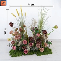 Set Bunga Artifisial Rustic Dusty Rose untuk Dekorasi Pernikahan dan Acara