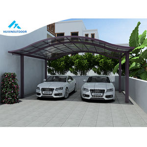 Auvent de <span class=keywords><strong>voiture</strong></span> <span class=keywords><strong>Garage</strong></span> Car Port Set Carport Set Métal Aluminium Parking Polycarbonate Double Carport - Product Image 6