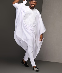 Costumes <span class=keywords><strong>Agbada</strong></span> pour Hommes, Ensembles Dashiki Africains pour Hommes, Vêtements de Mariage, <span class=keywords><strong>Agbada</strong></span> Brodé, Costume 3 Pièces - Product Image 2