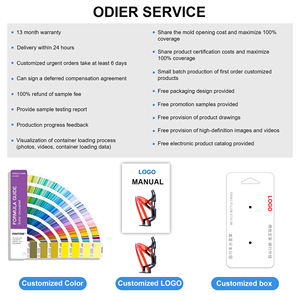 광동 용품 조정 가능한 병 케이지 자전거 타기를위한 맞춤형 경량 플라스틱 병 및 음료 홀더 - Product Image 6