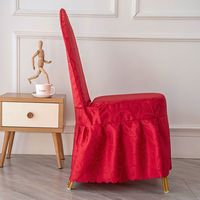 Housses de chaise en gros pour mariage, fête en extérieur, événements, réunions – Imperméables, en polyester durable, universelles, noires