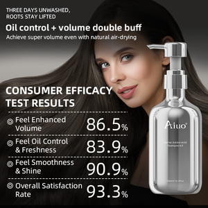 Shampoo réparateur au caviar biologique végétalien à marque privée, enrichi en acides aminés et anti-frisottis, sans silicone, pour cheveux abîmés - Product Image 3