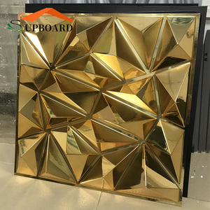 Décoration murale en métal skyline Dubaï