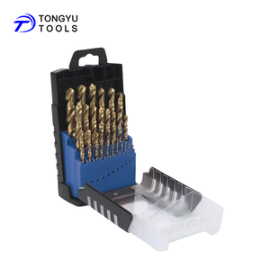 25 ، 1-13 ، طقم الكوبالت ، HSS Co DIN338 ، قطع متري من الفولاذ المقاوم للصدأ معدن صلب في صندوق - Product Image 1