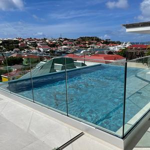 Diseños de Canal en <span class=keywords><strong>U</strong></span> de Aluminio para Balcón de Vidrio, Escalera, Piscina, Valla de Vidrio, Barandilla de Vidrio, Pasamanos - Product Image 3