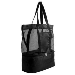 Sacs de shopping en filet personnalisés de haute qualité, sacs fourre-tout réutilisables en filet, sacs de voyage, de sport, de natation et de plage - Product Image 6