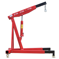 Grue hydraulique pliable de 3 tonnes 2 tonnes pour levage de moteurs, équipement de levage lourd