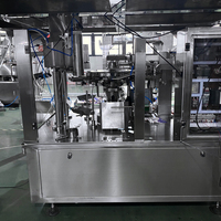 Automatische elektrische blauwe bes passievrucht pulp vacuümverpakkingsmachine met plastic folie voor kleding & textiel