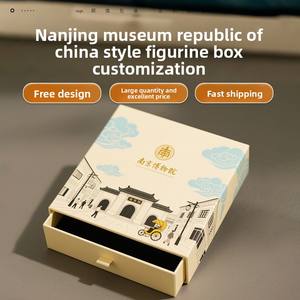 Boîte cadeau d'ornements figuratifs de style République de Chine du Parc du Musée de Nanjing, nouvelle collection 2025, cadeau d'anniversaire, personnalisation de la boîte d'emballage - Product Image 1