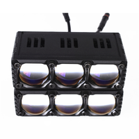 Super Bright Senlo X3 140W Mini Driving Lights Laser Fog Lights Moto LED Spot Light pour Autres Accessoires de Voiture de Moto