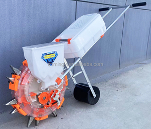 <span class=keywords><strong>Sembradora</strong></span> manual de suministro directo de fábrica, <span class=keywords><strong>sembradora</strong></span> de maíz manual de empuje con fertilizante, máquina plantadora de maíz de una <span class=keywords><strong>sola</strong></span> fila - Product Image 3