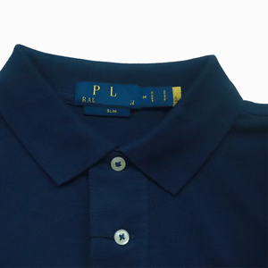 Chemise classique piqué pour homme 100 % coton respirant couleur unie manches courtes détails brodés discrets style business décontracté - Product Image 5