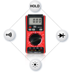 Multimètre numérique VA16 pour test de câbles 3 en 1, testeur de câbles réseau RJ45 RJ11, ligne téléphonique LAN, application spéciale batterie - Product Image 3