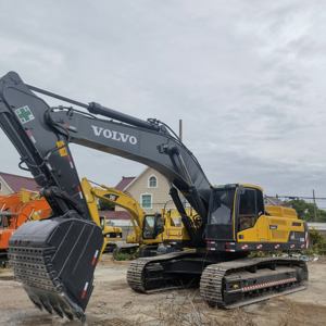 Excavateur Volvo EC480 d'occasion de 48 tonnes avec engrenage PLC de boîte de vitesse de pompe moteur à bas prix-Composants de base inclus - Product Image 1