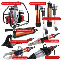 Outil hydraulique combiné portable, cisaille et écarteur multifonctionnel, pinces de sauvetage pour interventions d'urgence