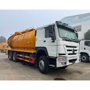 รถบรรทุกดูดสิ่งปฏิกูล/รถบรรทุกถังสุญญากาศ HOWO 6X4 ขนาด 20000 ลิตร 18 คิว 20 ตัน ยี่ห้อดัง พร้อมปั๊ม Moro จากอิตาลี ขายดี - Product Image 1