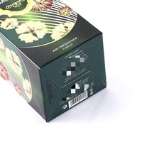 Boîte cadeau personnalisée avec logo gaufré pour désodorisant, estampage à chaud, pour sérum de soin, crème visage, laminage mat pour produits de soin du visage