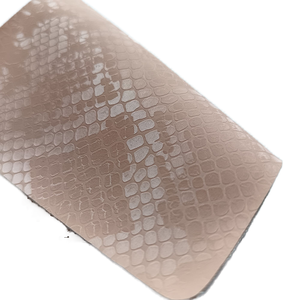 Moda PVC cuero serpiente en relieve escala textura impermeable terciopelo respaldo hogar muebles Decoración sofá coche asiento bolsa - Product Image 4