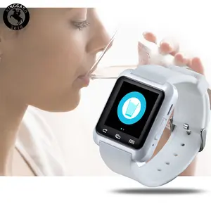 จอแสดงผลสีสีแดงสีดําสีขาว U8 สมาร์ทวอทช์อุปกรณ์เสริมโทรศัพท์ android smartwatch sim สมาร์ทวอทช์สําหรับโทรศัพท์ android รุ่น s10